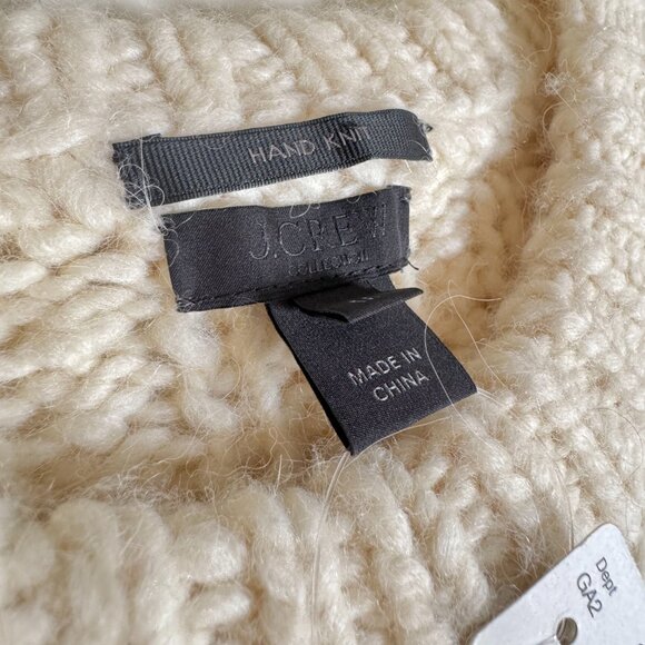 J.Crew Collection Hand-Knit Wool Alpaca Sweater – Women’s - Picture 7 of 9